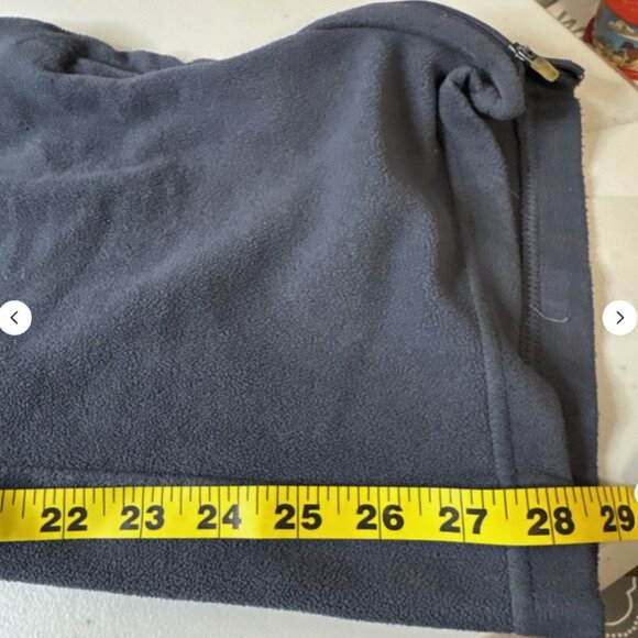 Champion Sweatpants Mens Large Dark Gray Drawstring Pockets Ankle Zip Large - Picture 6 of 6